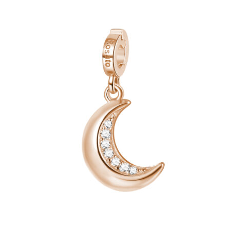 Rosato Charm Moon από Rose Gold Ασήμι 925o - RZ173