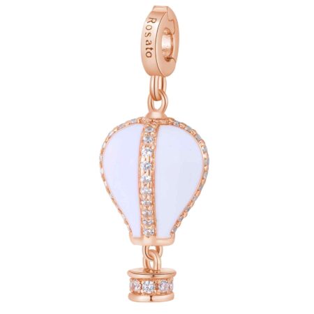 Rosato Charm Hot-Air Balloon από Rose Gold Ασήμι 925o - RZ187