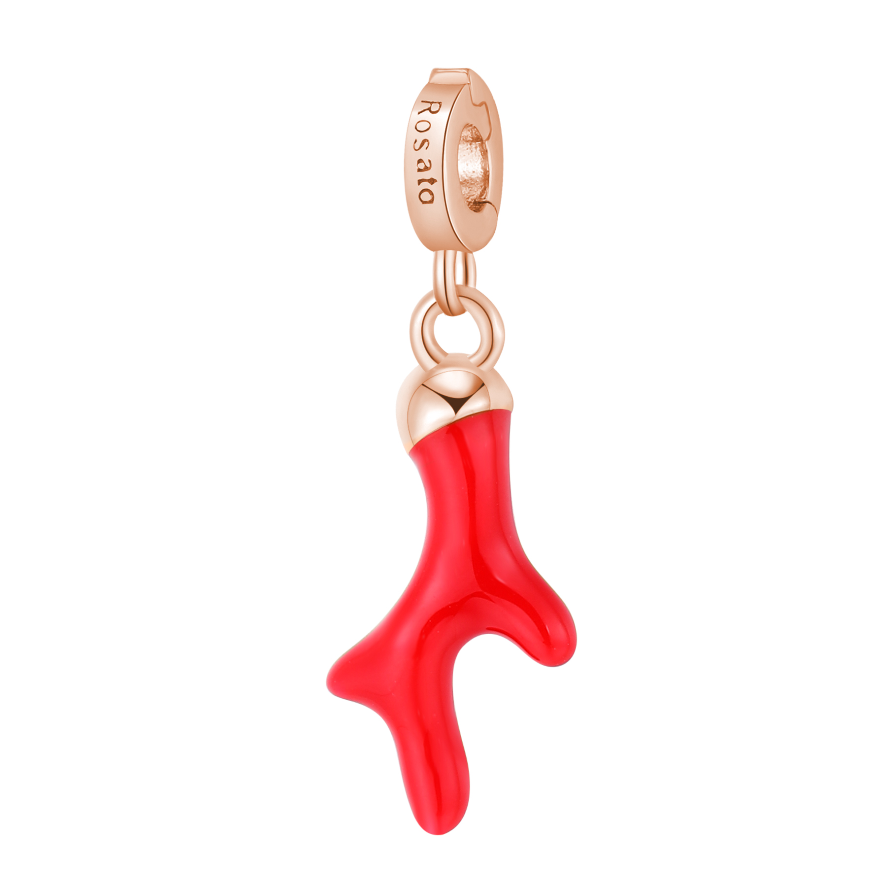 Rosato Charm Coral από Rose Gold Ασήμι 925o - RZ189
