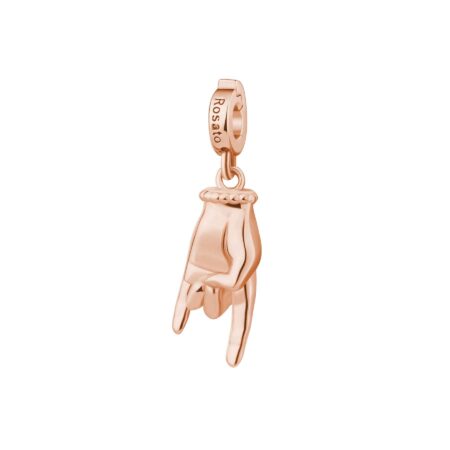 Rosato Charm Horns από Rose Gold Ασήμι 925o - RZ210