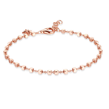 ROSATO Rose-Gold Ασημένιο Βραχιόλι Storie για Charms - RZB018