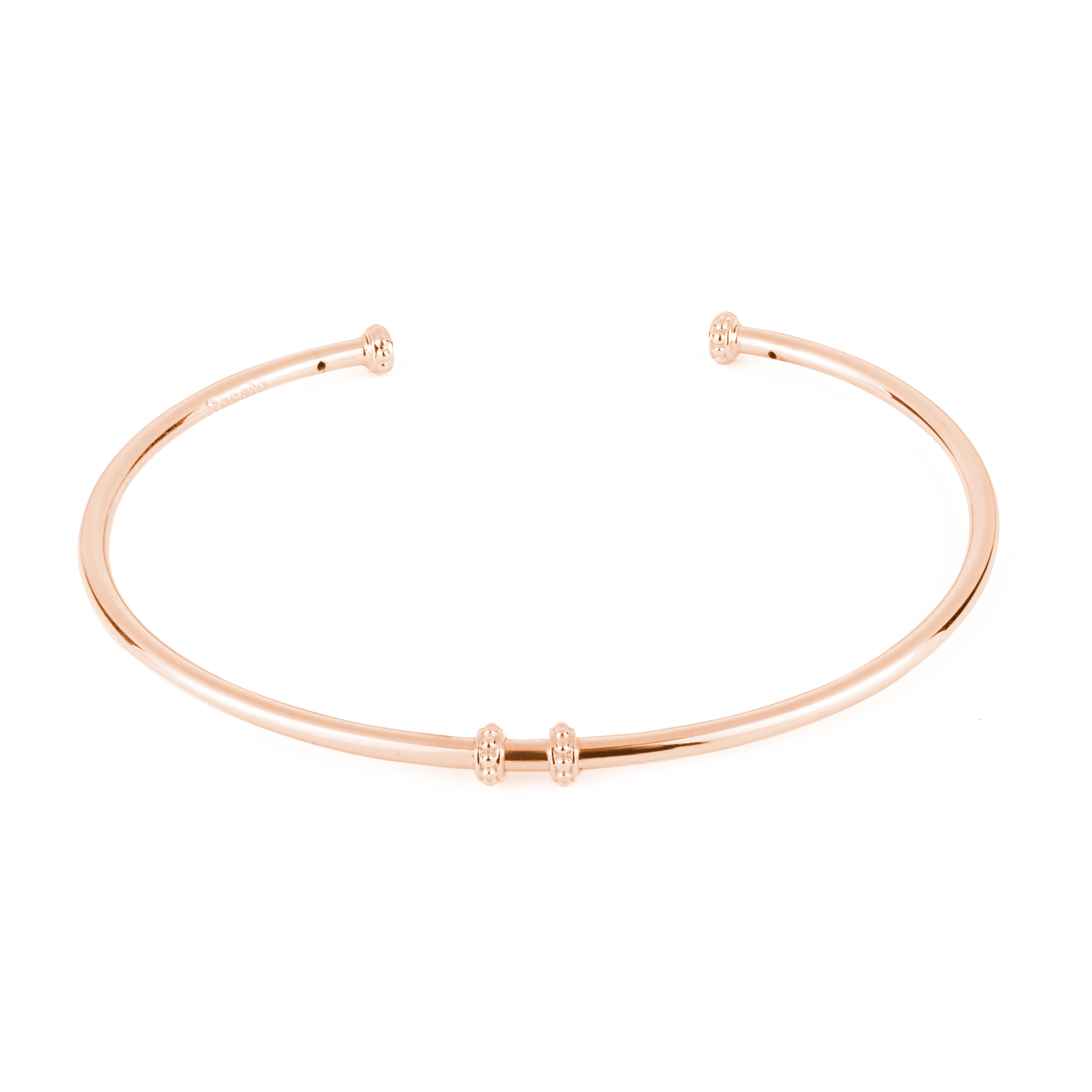 ROSATO Rose gold Ασημένιο Βραχιόλι Storie για Charms - RZB025