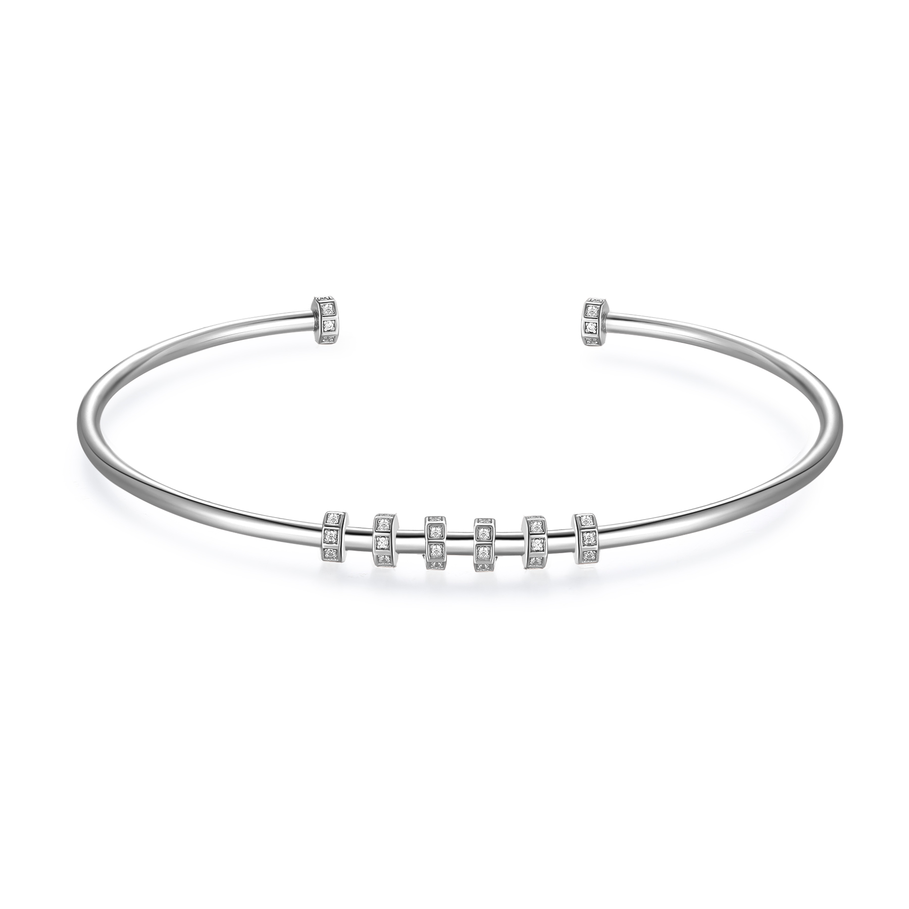 ROSATO Ασημένιο Βραχιόλι Storie για Charms - RZB038