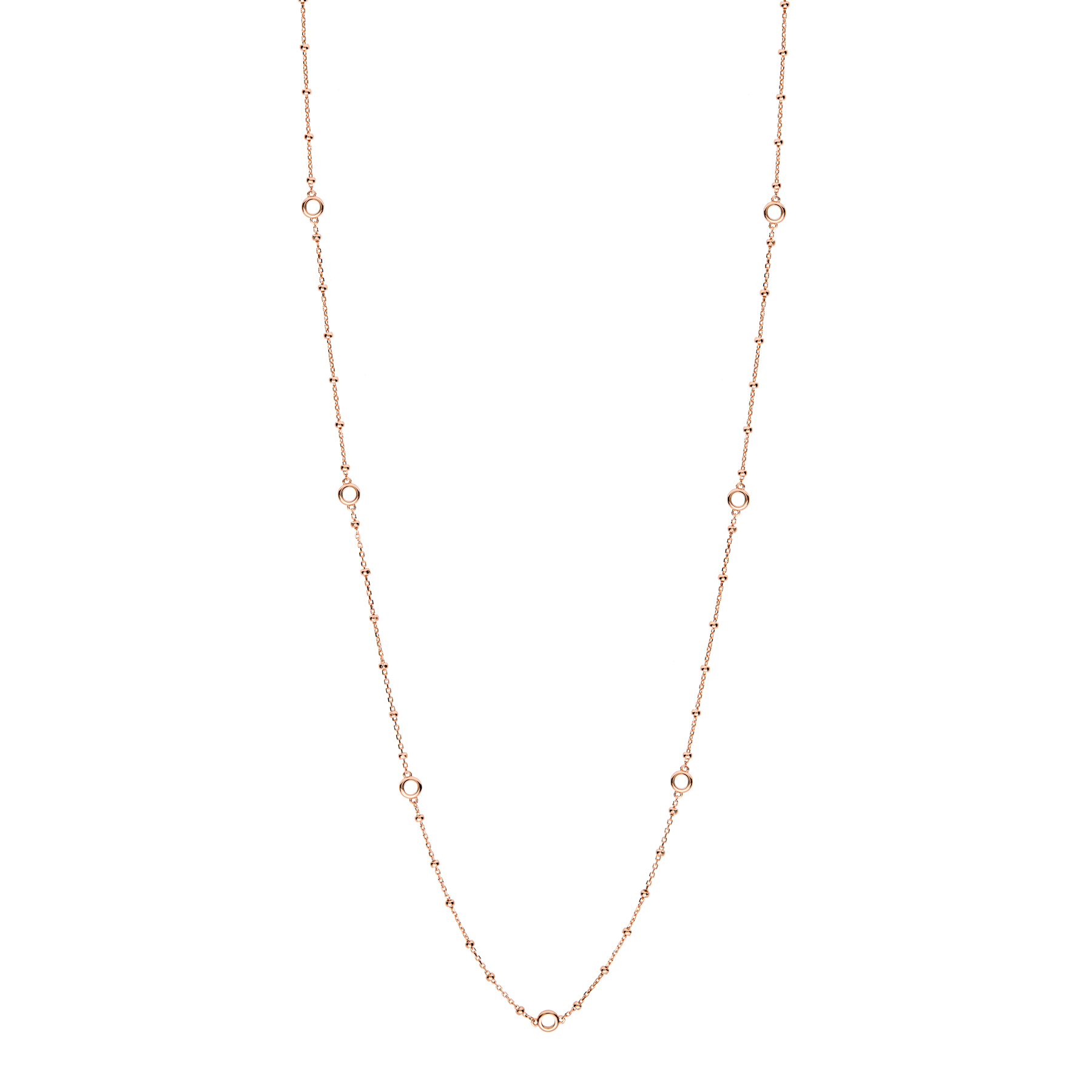Rosato Rose-Gold Ασημένιο Κολιέ Storie για Charms - RZC051