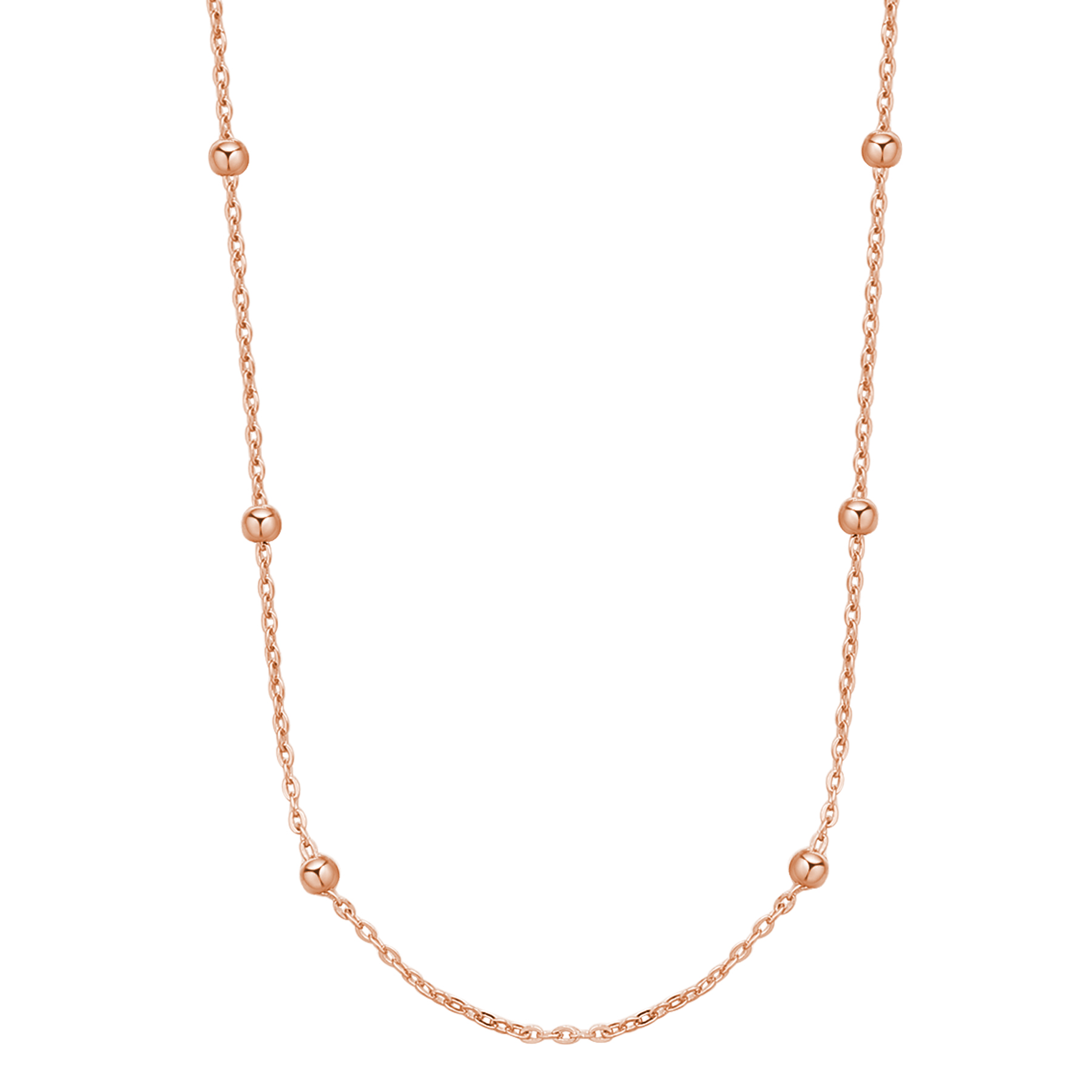 Rosato Rose-Gold Ασημένιο Κολιέ Storie για Charms - RZC055