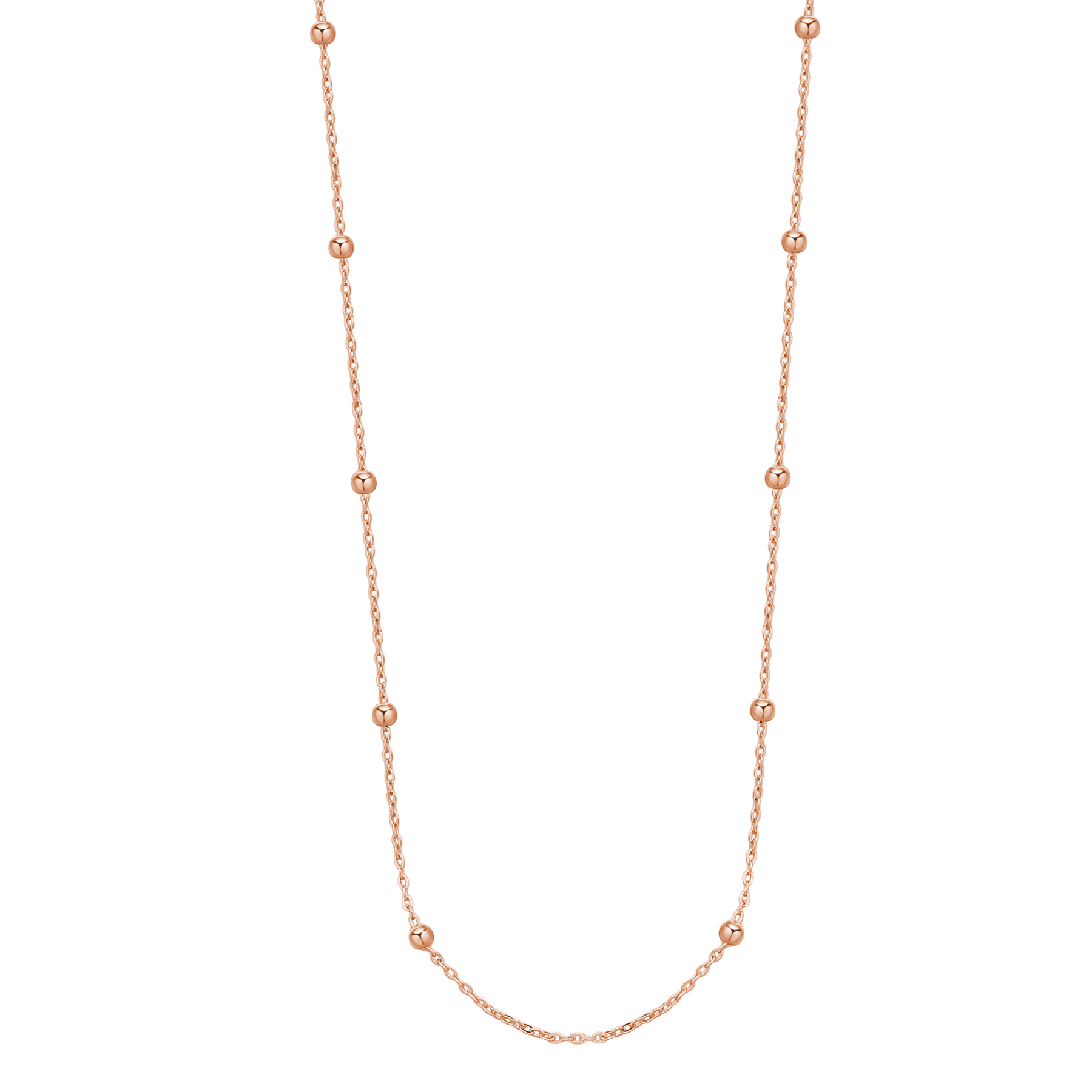 Rosato Rose-Gold Ασημένιο Κολιέ Storie για Charms - RZC057