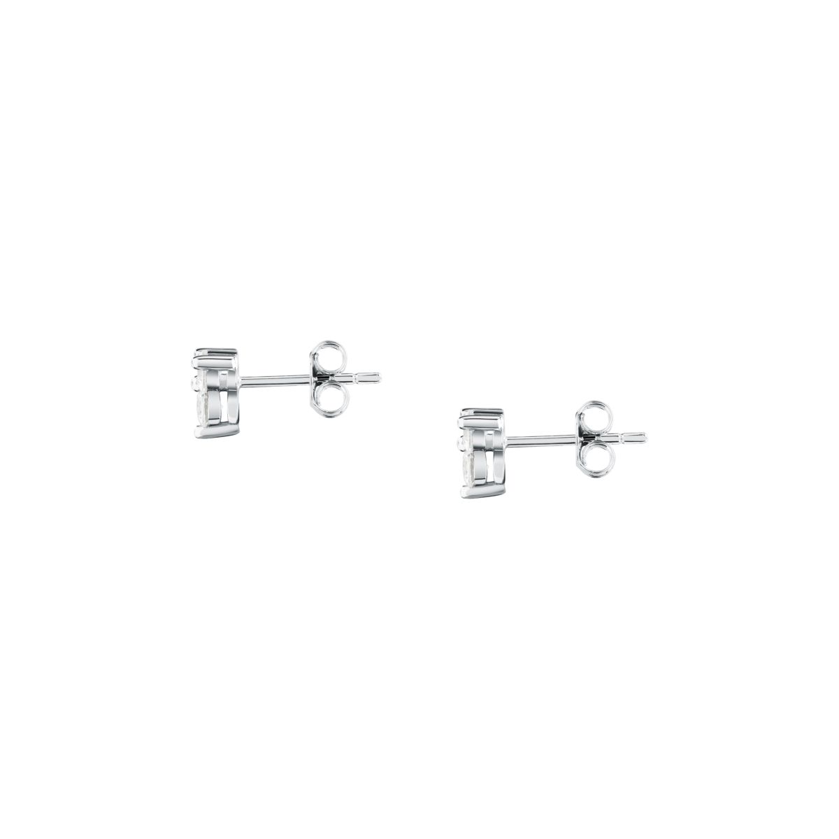 Σκουλαρίκια Luminosa από ασήμι 925ο & ζιργκόνς - MORELLATO - SAIW326