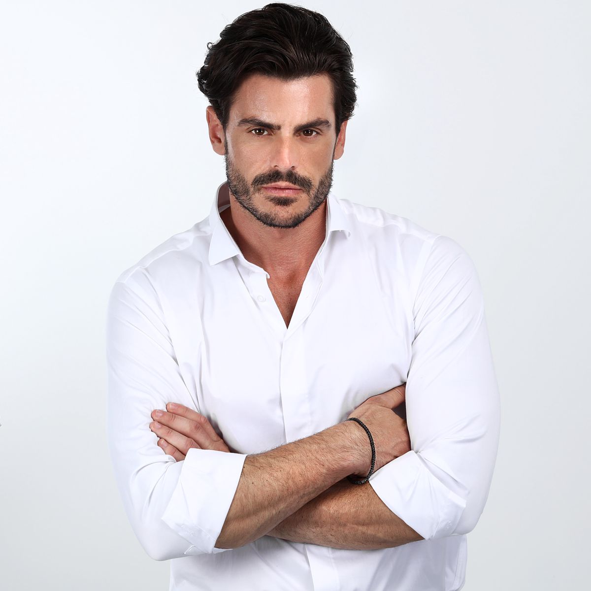 Ανδρικό Ασημένιο Βραχιόλι Tennis Black - Morellato - SAΤΤ29