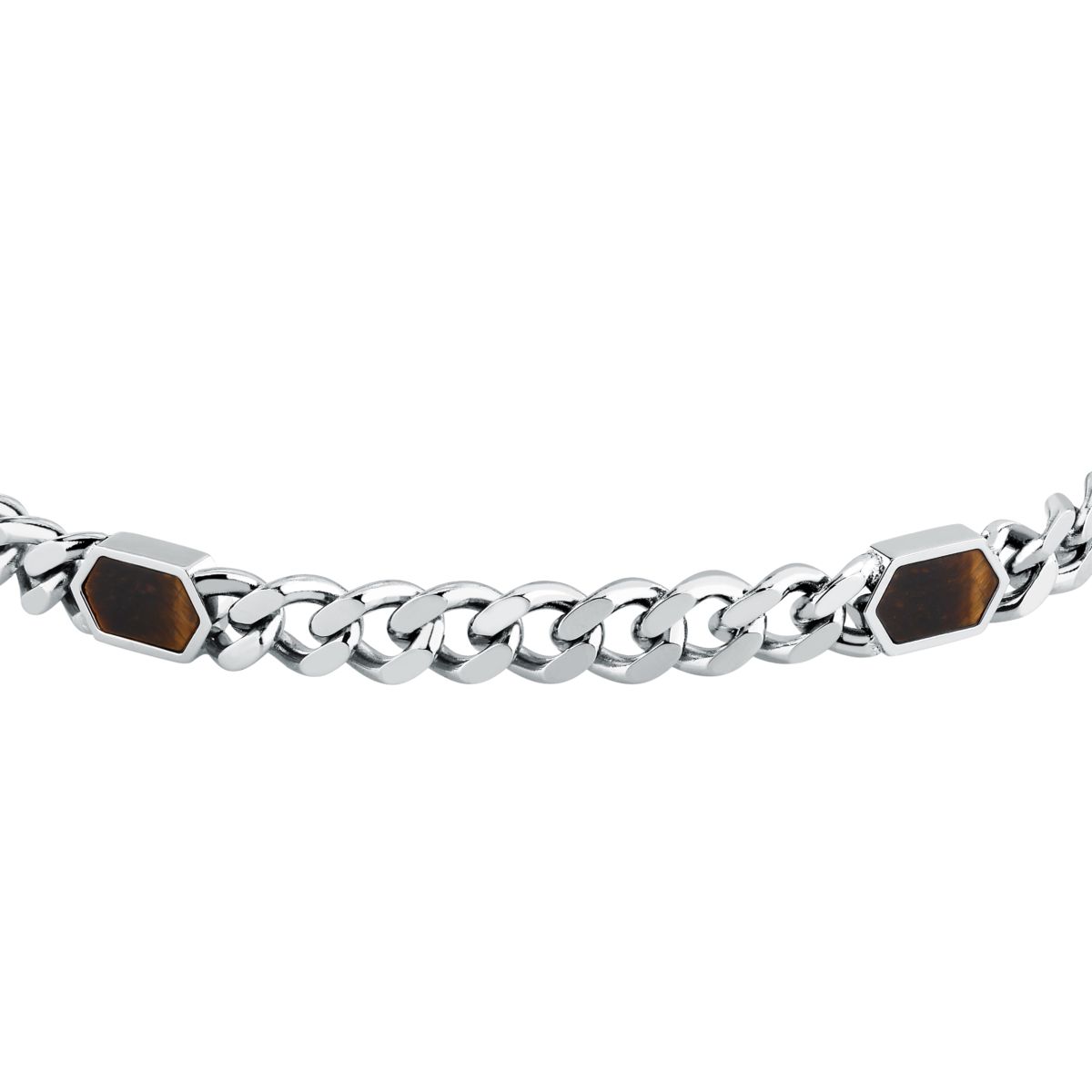 Ανδρικό Βραχιόλι Terra με Tiger Eye Πέτρες - MORELLATO - SBKA04