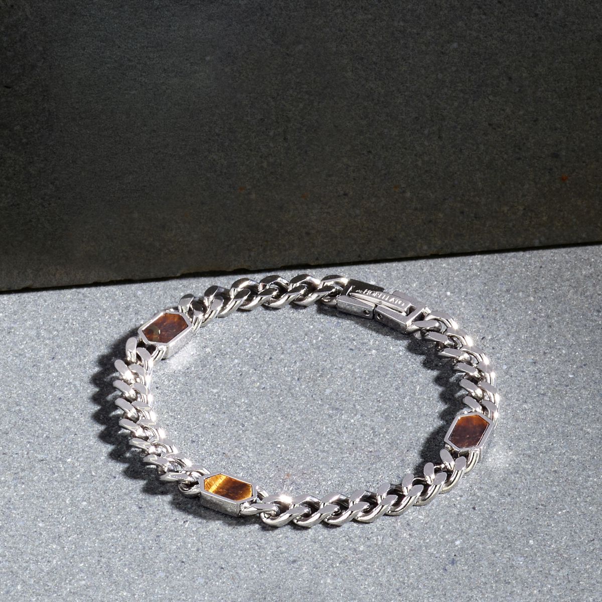 Ανδρικό Βραχιόλι Terra με Tiger Eye Πέτρες - MORELLATO - SBKA04