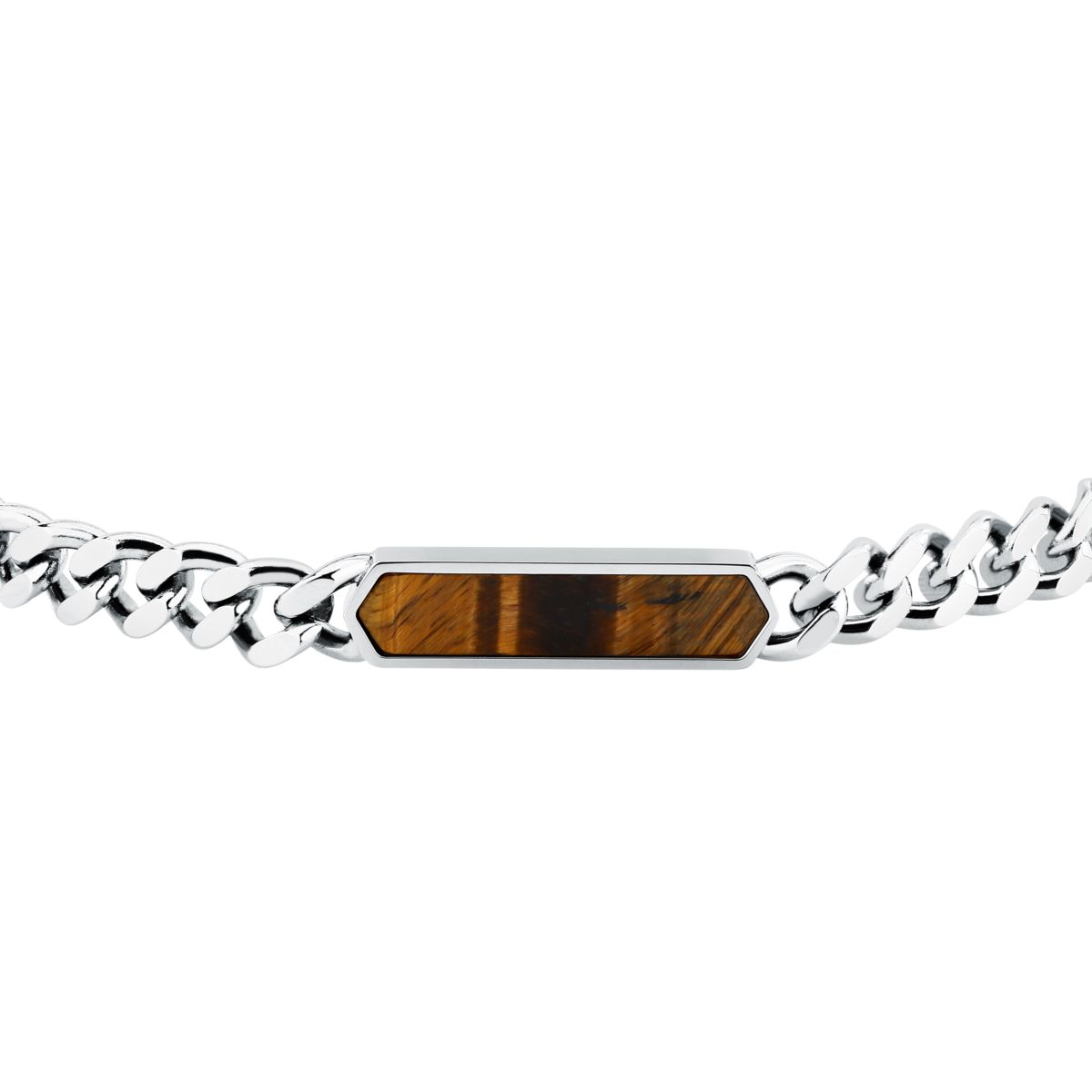 Ανδρικό Βραχιόλι Terra με Tiger Eye Πέτρα - MORELLATO - SBKA05