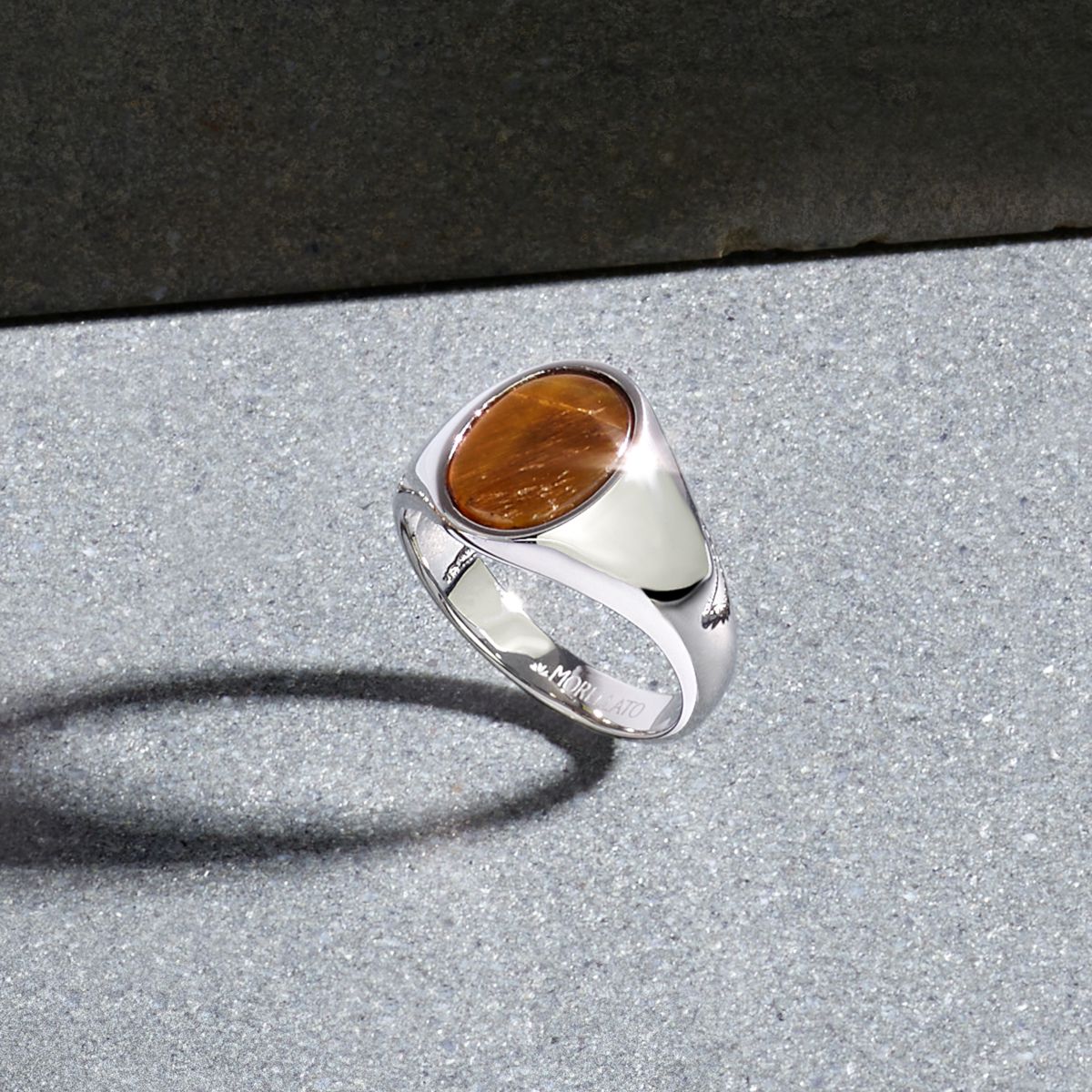 Ανδρικό Δαχτυλίδι Terra - Tiger Eye - MORELLATO - SBKA07