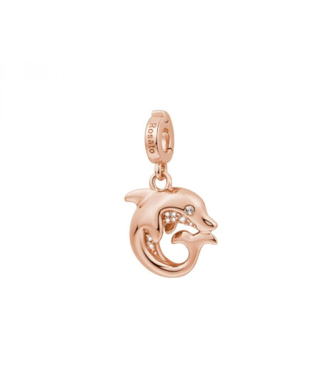 Rosato Charm Dolphin από Rose Gold Ασήμι 925o - RZ196