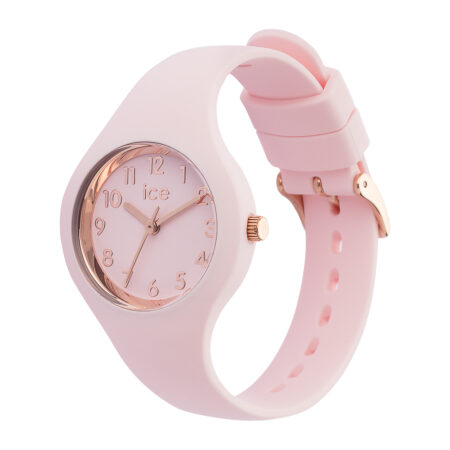 Παιδικό ρολόι ICE-WATCH 015346 ροζ με rose gold λεπτομέρειες