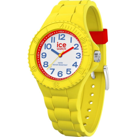 Παιδικό ρολόι ICE-WATCH 020324 κίτρινο με μεγάλους μπλε αριθμούς