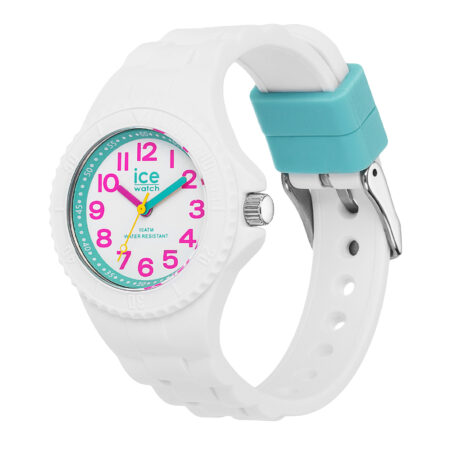 Παιδικό ρολόι ICE-WATCH 020326 Ice Hero White Castle λευκό με ροζ αριθμούς