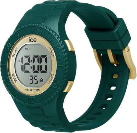 Παιδικό ψηφιακό ρολόι ICE-WATCH ICE Digit 021619 πράσινο με χρυσαφί λεπτομέρειες
