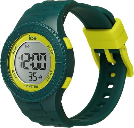 Παιδικό ψηφιακό ρολόι ICE-WATCH ICE Digit 021622 πράσινο με lime λεπτομέρειες