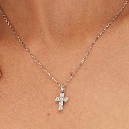 Charm Σταυρός Fancy από Ασήμι 925ο - Infinite White - Brosway - FIW119