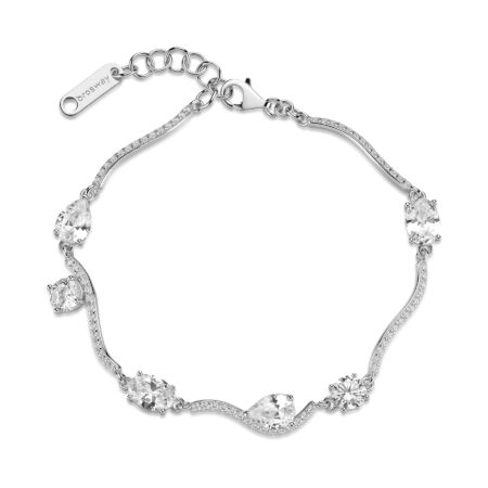 Βραχιόλι Fancy από ασήμι 925ο Infinite White - BROSWAY - FIW183
