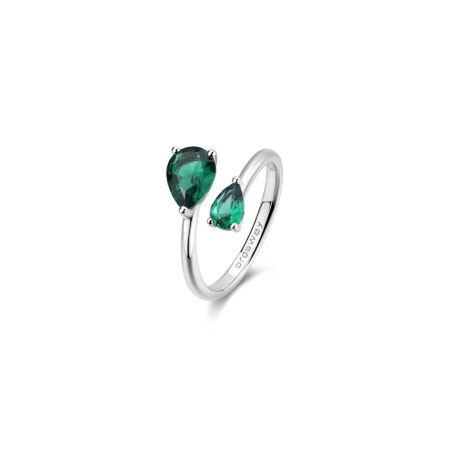 Δαχτυλίδι Fancy από Ασήμι 925ο Life Green- BROSWAY - FLG114