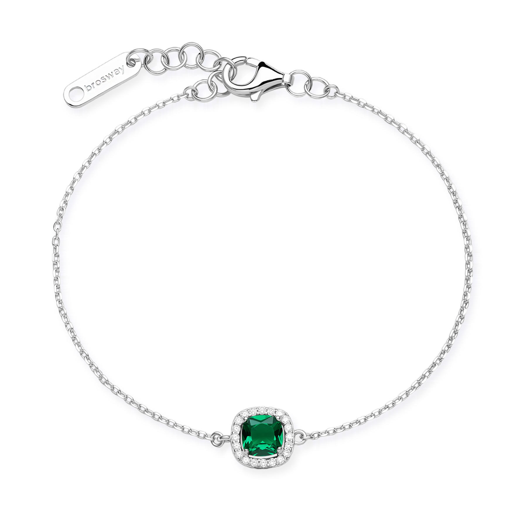 Βραχιόλι Fancy από Ασήμι 925ο Life Green - BROSWAY - FLG139
