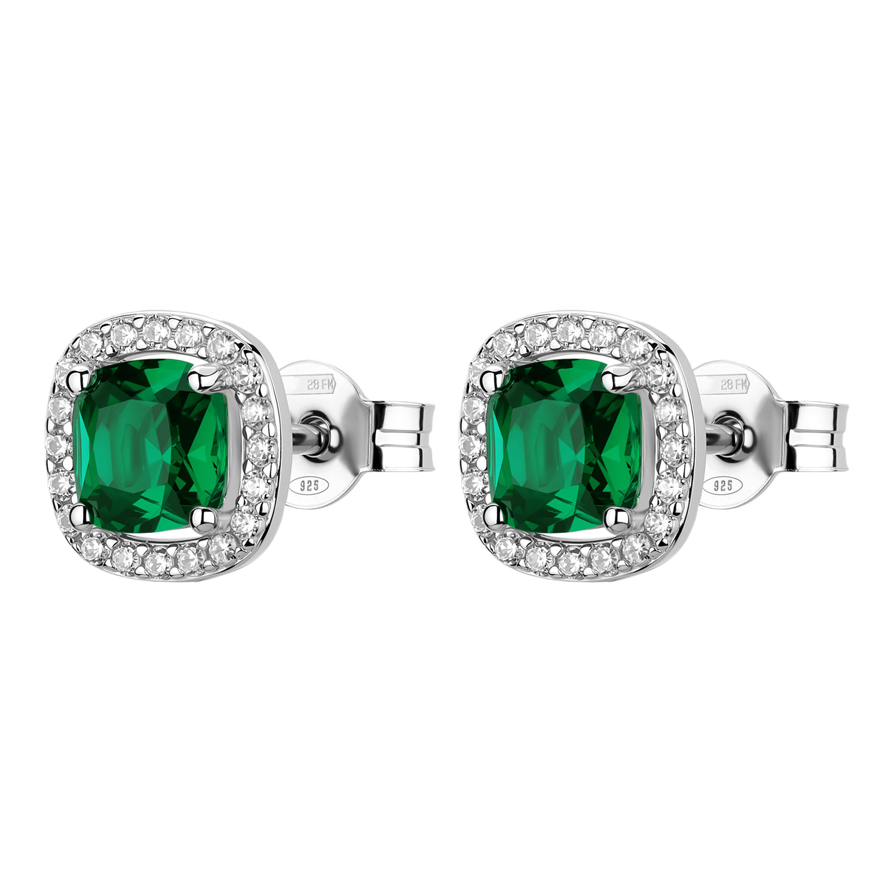 Σκουλαρίκια Fancy από Ασήμι 925ο Life Green - BROSWAY - FLG141
