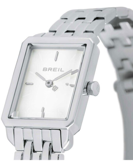 Ρολόι BREIL Carre Silver Stainless Steel Bracelet - TW2077